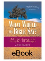 What Would The Bible Say? eBook